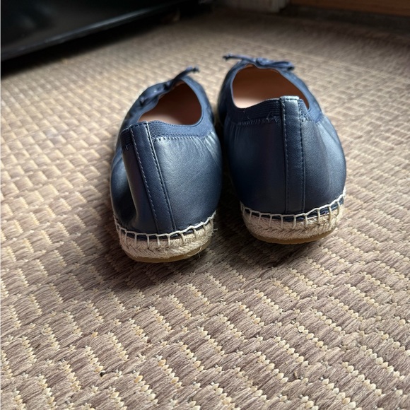 Kate Spade Navy Blue Espadrille Slip-On Flats Women’s Size 7.5 - Picture 4 of 5